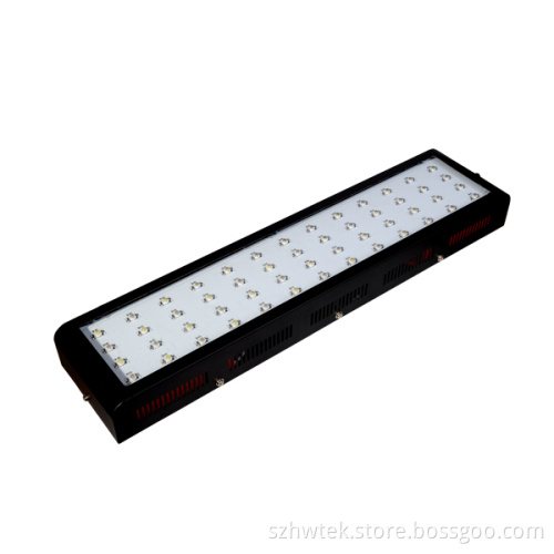 55X3w Dimmable LED Aquarium Light with Two Power Cords and Two Dimmers, Two Switches